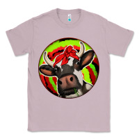 Lilac Christmas Cow Classic Tee - Jasminsmagicworld