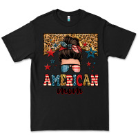 Black american mom junkie messy bun Premium Tee - Zillion Design Studio