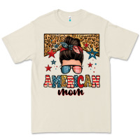 Bone american mom junkie messy bun Premium Tee - Zillion Design Studio