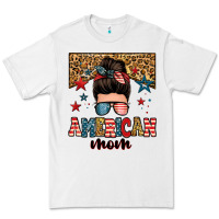 White american mom junkie messy bun Premium Tee - Zillion Design Studio