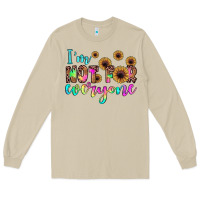 Mushroom i'm not for everyone Long Sleeve Tee - JahusDesignShop