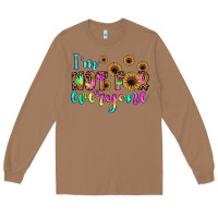 Toasted Coconut i'm not for everyone Long Sleeve Tee - JahusDesignShop