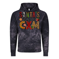 Cloud Black santa's favorite cxm Vintage Hoodie - Jasminsmagicworld