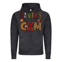 Vintage Black santa's favorite cxm Vintage Hoodie - Jasminsmagicworld