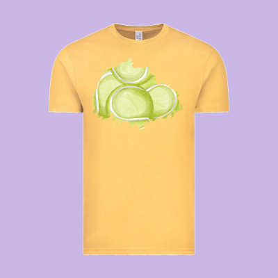 Tennis Patch Vintage Tee Designed By Adodesignshop