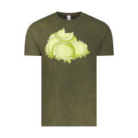 Vintage Olive tennis patch Vintage Tee - AdoDesignShop