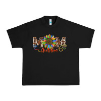 Black autism mom Urban Heavy Tee - BarkalooDesign