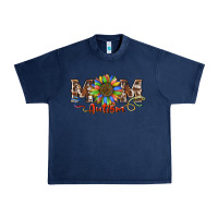 Navy autism mom Urban Heavy Tee - BarkalooDesign