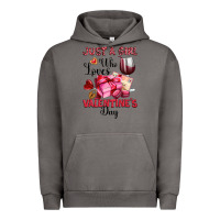 Pigment Tornado just a girl who loves valentine's day Urban Hoodie - OliviaCreatesArt