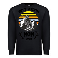 Black Best Buckin Mom Ever Premium Sweatshirt - Bettercallsaul