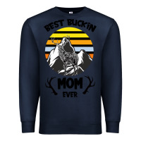 Navy Best Buckin Mom Ever Premium Sweatshirt - Bettercallsaul