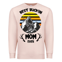 Pale Pink Best Buckin Mom Ever Premium Sweatshirt - Bettercallsaul