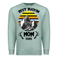 Seafoam Best Buckin Mom Ever Premium Sweatshirt - Bettercallsaul