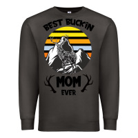 Smoke Best Buckin Mom Ever Premium Sweatshirt - Bettercallsaul
