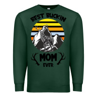 Sports Green Best Buckin Mom Ever Premium Sweatshirt - Bettercallsaul