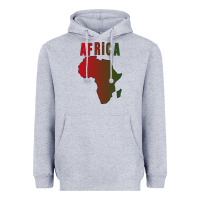 Heather Grey Africa Heavyweight Hoodie - Bettercallsaul