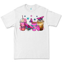 White antisocial butterfly coffee cups Premium Tee - Zillion Design Studio