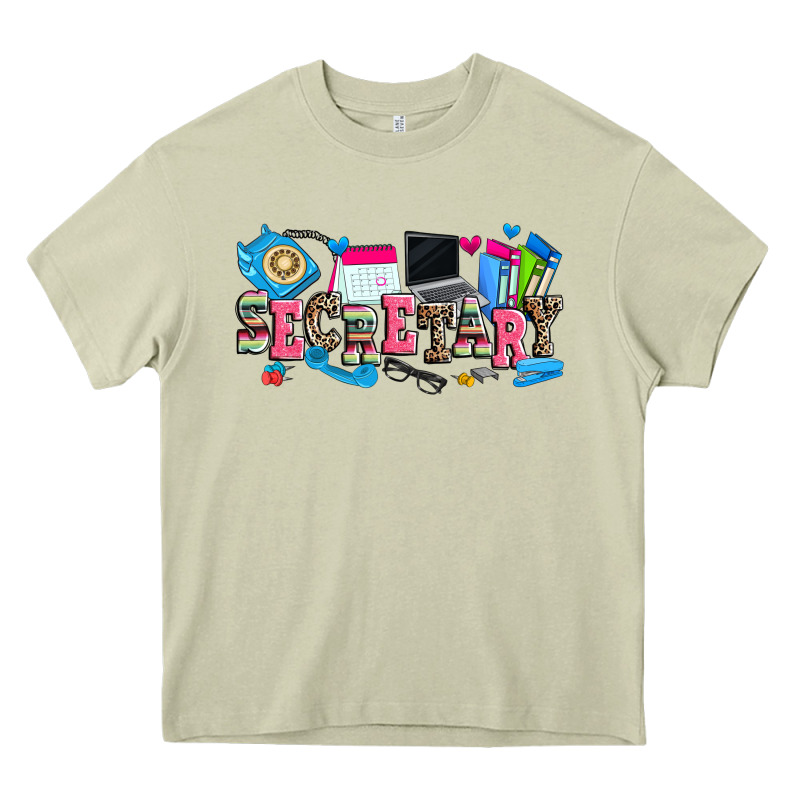 Secretary Heavy Core Tee by Zillion Design Studio | Teevron