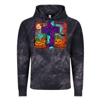 Cloud Black halloween cross Vintage Hoodie - JahusDesignShop