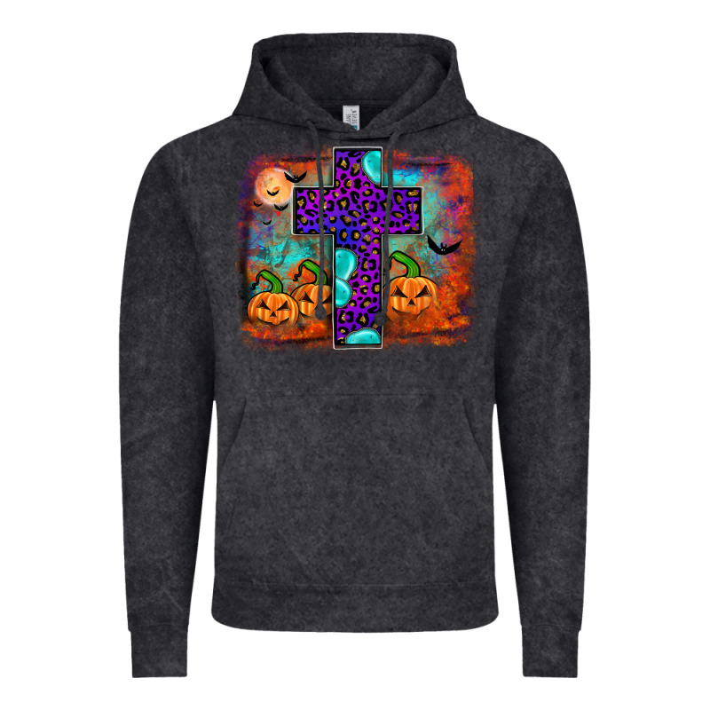 Halloween Cross Vintage Hoodie by JahusDesignShop | Teevron