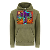 Vintage Olive halloween cross Vintage Hoodie - JahusDesignShop
