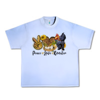 Grape Ice peace love rooster Urban Heavy Tee - LillyAllenDesigns