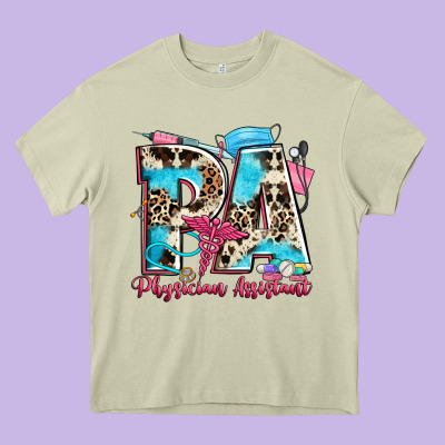 Pa Physician Assistant Heavy Core Tee Designed By Zillion Design Studio