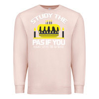 Pale Pink Study the past if you would define the future shi Premium Sweatshirt - Bettercallsaul