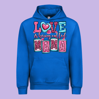 Love Is Being Called Mama Urban Hoodie Designed By Oliviacreatesart
