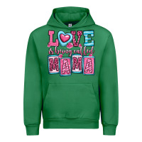 Emerald love is being called mama Urban Hoodie - OliviaCreatesArt