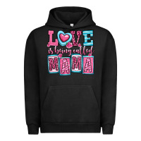 Pigment Black love is being called mama Urban Hoodie - OliviaCreatesArt