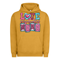 Pigment Peanut Butter love is being called mama Urban Hoodie - OliviaCreatesArt