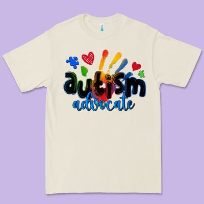 Autism Advocate Premium Tee Designed By Zillion Design Studio