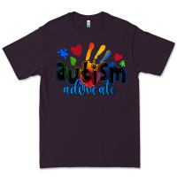 Plum autism advocate Premium Tee - Zillion Design Studio