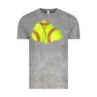 Cloud Rock softball patch Vintage Tee - AdoDesignShop