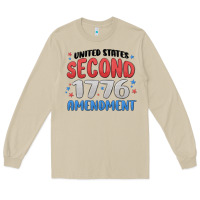 Mushroom united states second 1776 amendment Long Sleeve Tee - MaliasSmallBusiness
