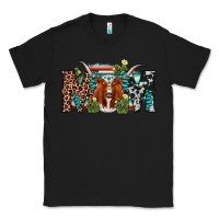 Black longhorn mom Classic Tee - AdoDesignShop