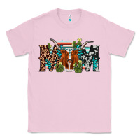 Bubblegum Pink longhorn mom Classic Tee - AdoDesignShop