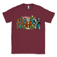 Burgundy longhorn mom Classic Tee - AdoDesignShop