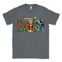 Charcoal Heather longhorn mom Classic Tee - AdoDesignShop