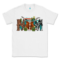 White longhorn mom Classic Tee - AdoDesignShop