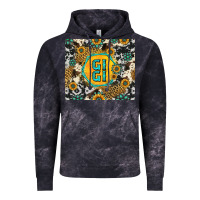 Cloud Black gigi sunflower turquoise Vintage Hoodie - Jasminsmagicworld