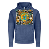 Vintage Denim gigi sunflower turquoise Vintage Hoodie - Jasminsmagicworld