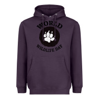 Plum World Wildlife Day Heavyweight Hoodie - Bettercallsaul