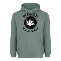 Sage World Wildlife Day Heavyweight Hoodie - Bettercallsaul