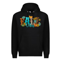 Black Fall Vibes Premium Hoodie - texasbilliewilder