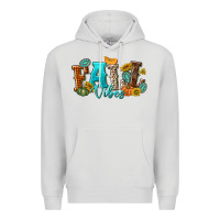 Dove Grey Fall Vibes Premium Hoodie - texasbilliewilder