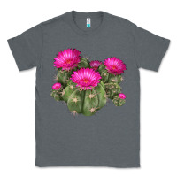 Charcoal Heather eagle claws cacti Classic Tee - LillyAllenDesigns