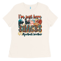 Bone i'm just here for the snacks #american football br Ladies Tee - Zillion Design Studio