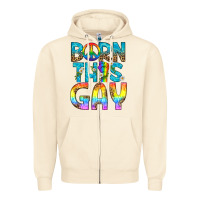 Sandshell Western Born This Gay Zipper Hoodie - BundleAndBundleShop